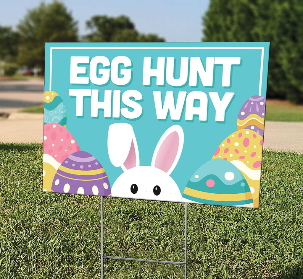 Egg Hunt This Way Egg Hunt This Way