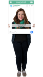 Etsy SnapChat Custom Photo Prop  , CrowdSigns