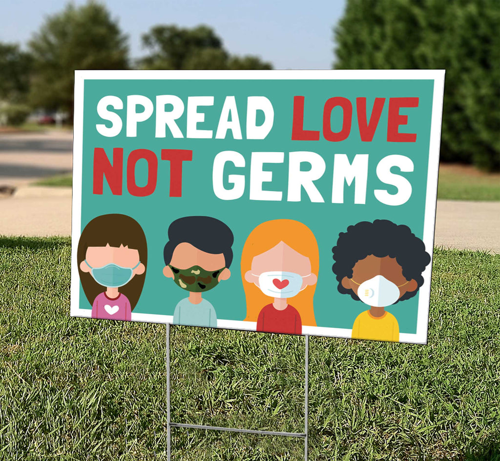 Spread Love, Not Germs Spread Love, Not Germs