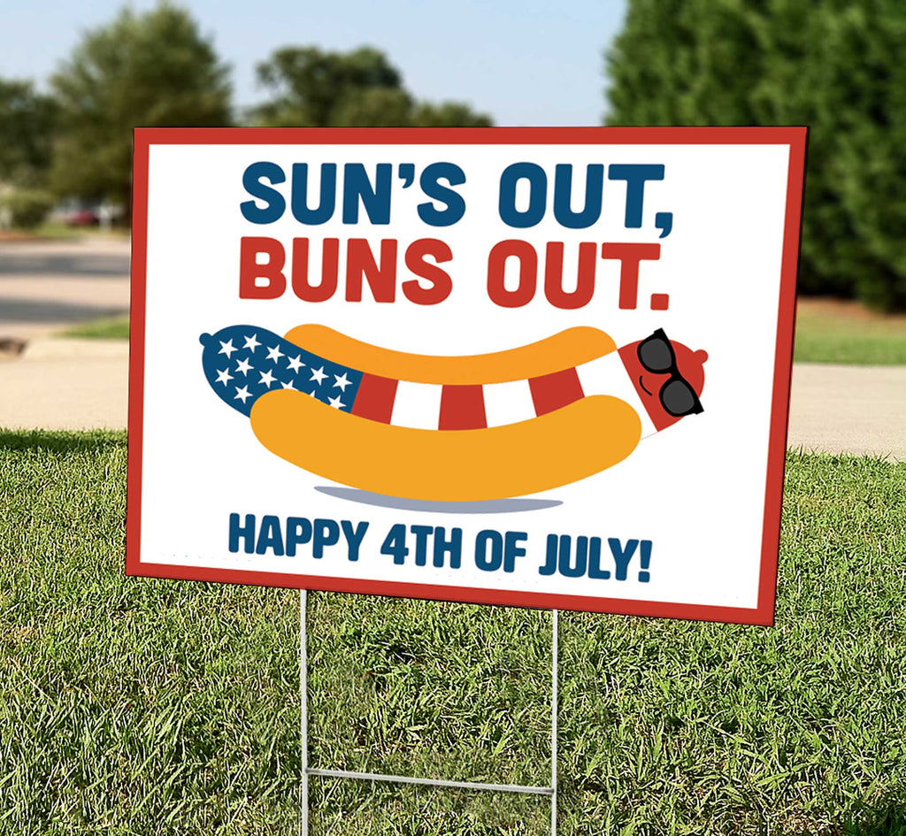 Sun's Out, Buns Out (4th of July) Sun