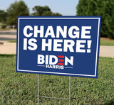 Biden Harris: Change is Here