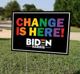 Biden Harris: Change is Here