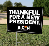 Biden Harris: Thankful