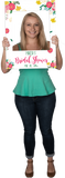 Floral Custom Photo Prop  , CrowdSigns - 1