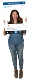 Instagram (Throwback) Custom Photo Prop  , CrowdSigns - 1