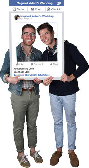 Instagram Frames - Custom Cut-Out Photo Props - Delivered. – CrowdSigns
