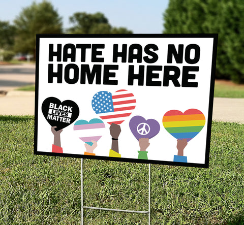 Hate Has No Home Here (White)