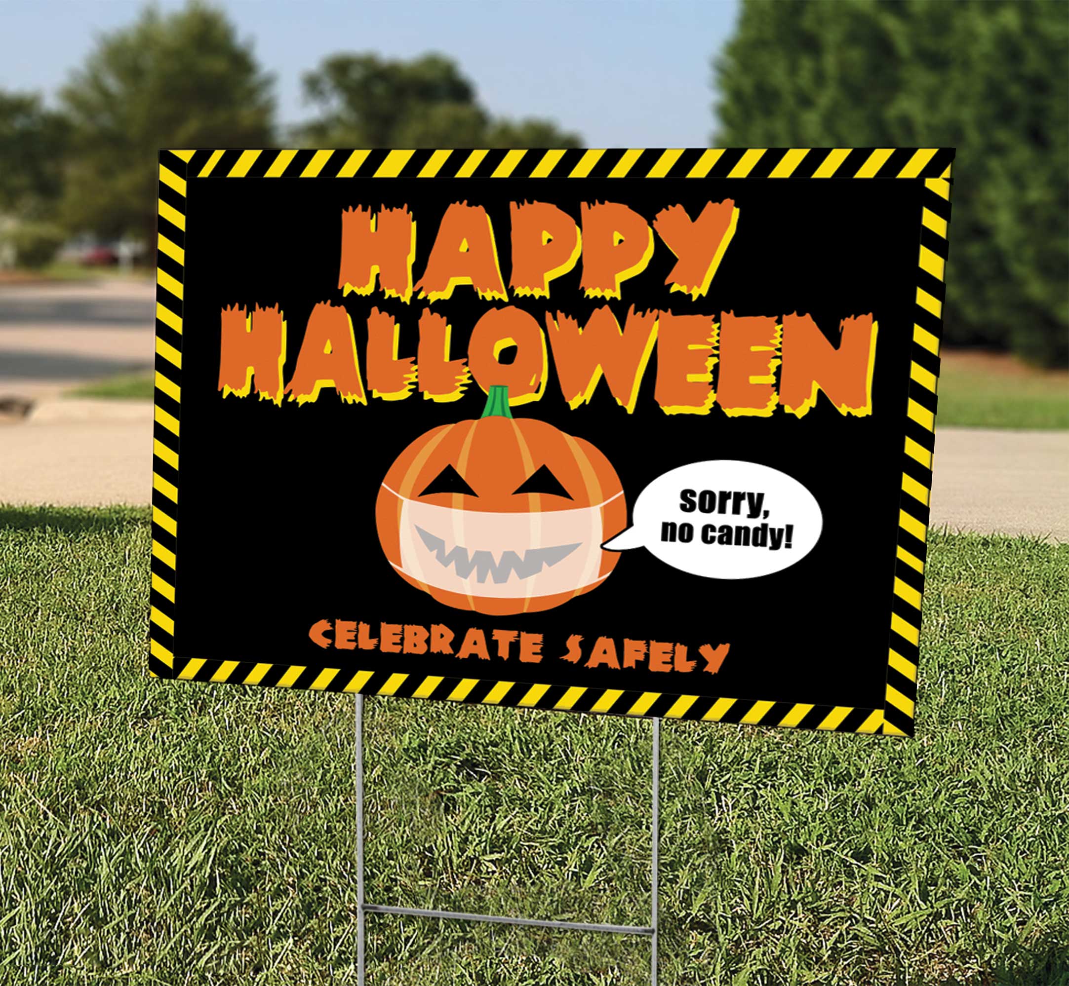 YARD CARD SIGN: 