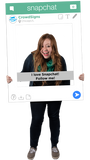 SnapChat Custom Photo Prop Large / FAST , CrowdSigns - 4