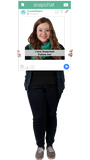 SnapChat Custom Photo Prop Small / FAST , CrowdSigns - 2