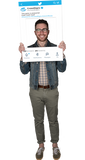 Twitter Custom Photo Prop Small / FASTER , CrowdSigns - 2